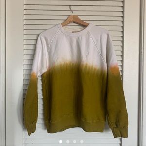 Big Bud Press Flowering Moss Dip Dye Crewneck Sweatshirt